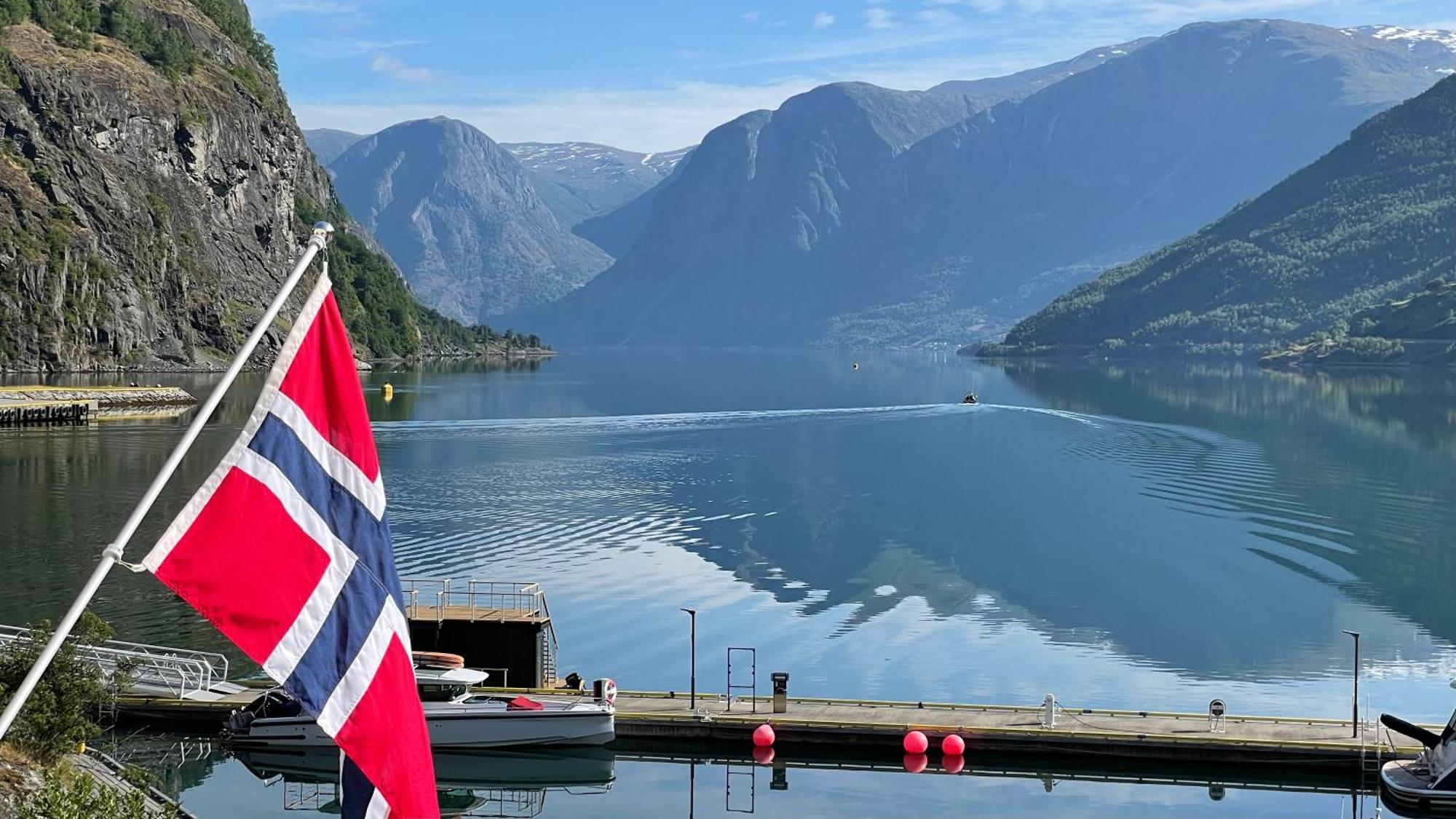 Svingen Guesthouse - Panoramic Fjord Views In Flåm Esterno foto